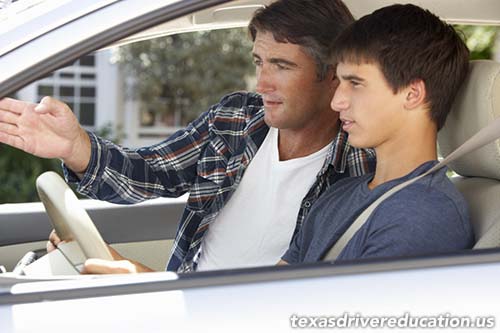 Parent taught driver education student